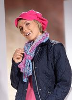 Sjaal met zigzagmotief 