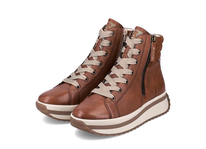 Rieker, trendy dameslaarzen, winterschoenen, met uitneembaar voetbed 