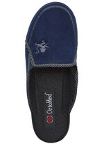 Tweepack klassieke herenpantoffels, breedte H, met elastische band 