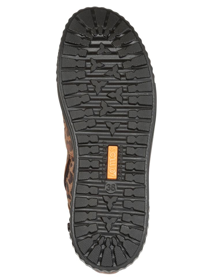 Trendy dameslaarzen, winterschoenen, breedte H, met rits 