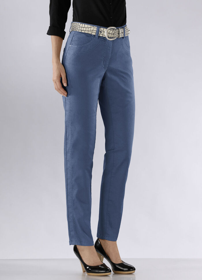 Power-stretch-jeans JEANSBLAUW