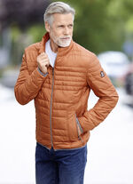 Gewatteerde blouson van “Gate One” in 3 kleuren AARDE