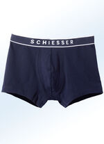 Schiesser driepack broeken met elastische tailleband 3X MARINE