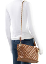 Collezione Alessandro, tas, dames, met afneembare schouderband COGNAC