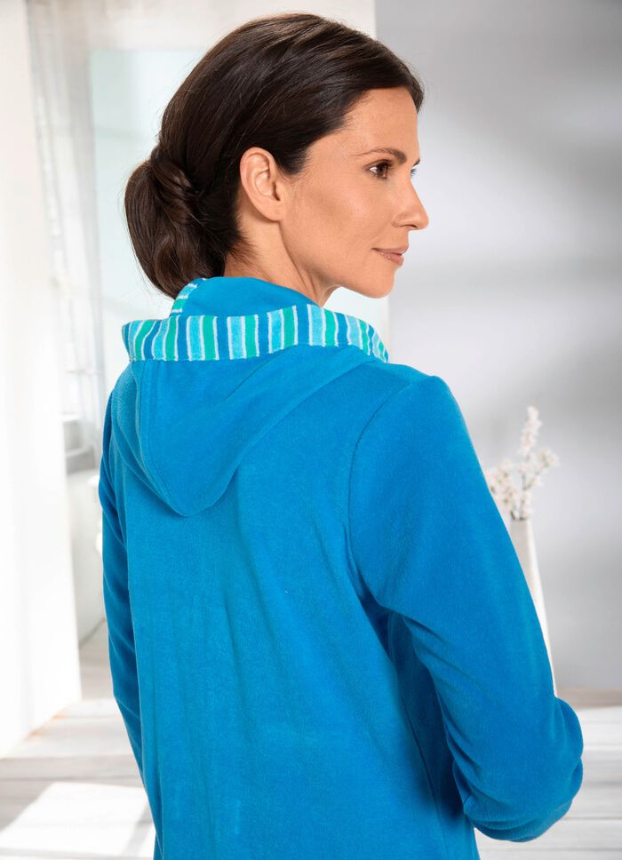 Huisjurk met capuchon 