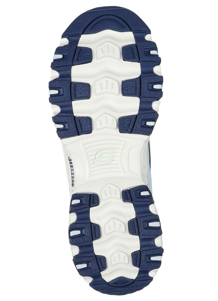 SKECHERS sneakers met veters en su&egrave;de afwerking 