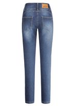 Vormgevende jeans in 4-pocketmodel 