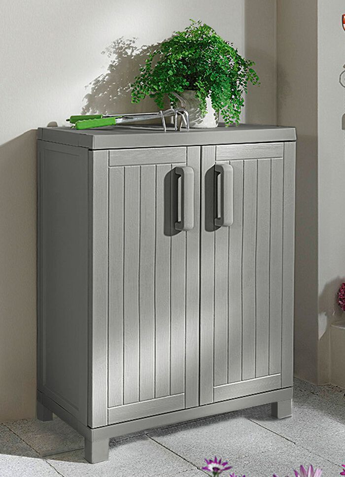 Apparatuurkast voor binnen- en buitengebruik 