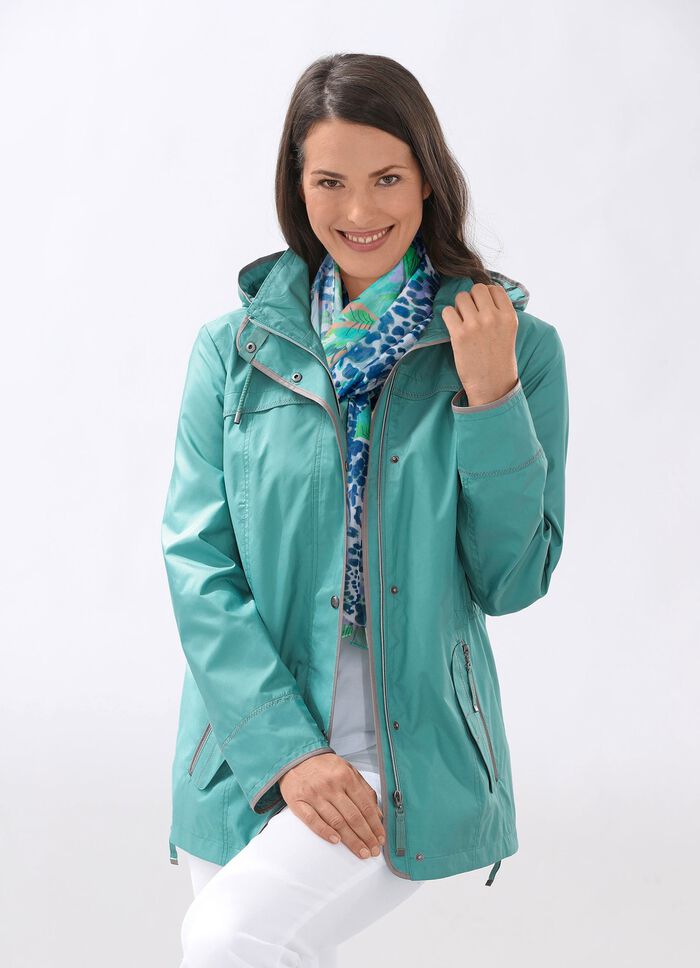 Functioneel jack met ritssluiting aan de zijsplitten PACIFIC