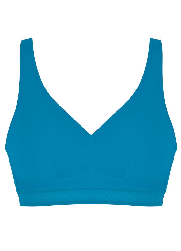 Naturana 2-pack bh met decoratieve elastische band 