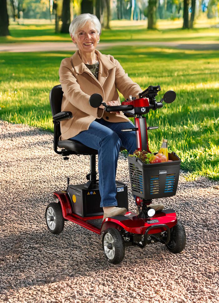 4-wiel scooter van Rolektro 