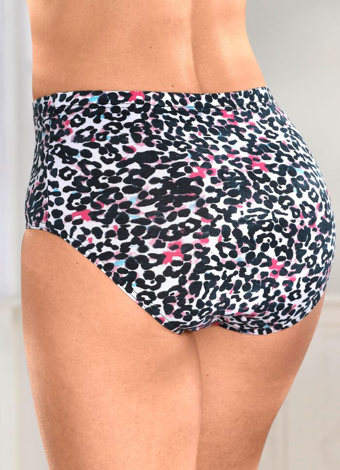 Vier-pack onderbroek met print 