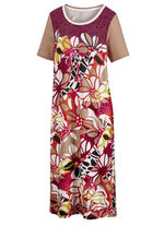 Knielange Laurina nachtjapon 