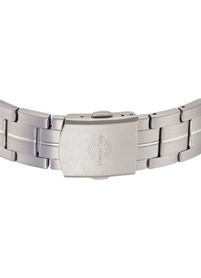 Radiogestuurd herenhorloge met titanium band 