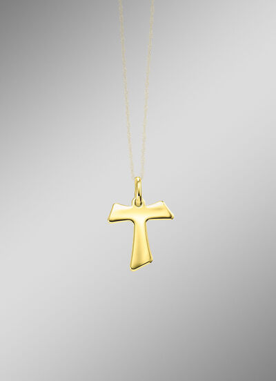 Elegantie in elk opzicht: de kruis-tau-hanger 