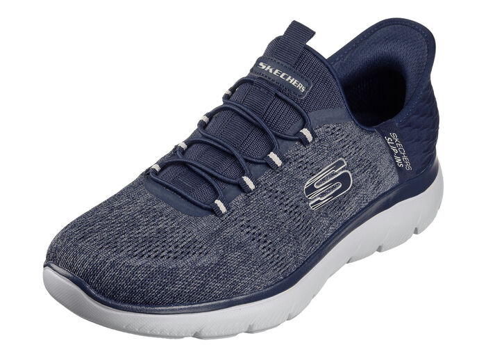 SKECHERS, herensneakers, met gegoten instaphak MARINE