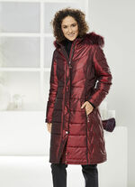 Jas met contrasterende bies 