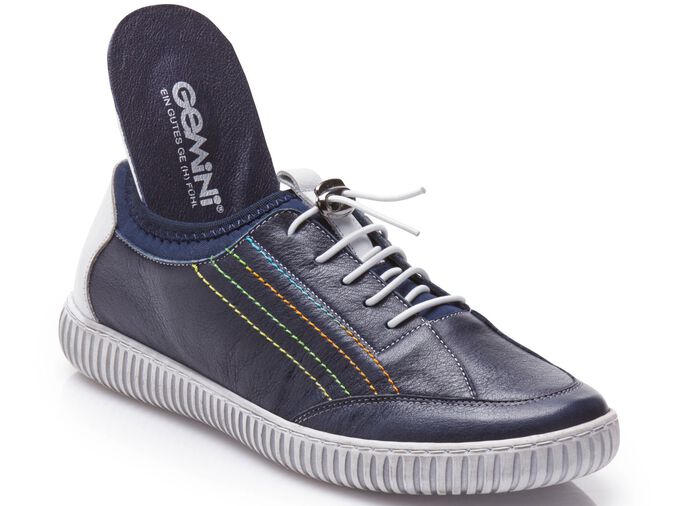 Gemini sneakers met elastisch textielmateriaal MARINE