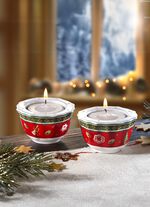 Theelichthouder van porselein, van Villeroy &amp; Boch 