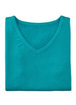 Laurina-shirt met V-hals 