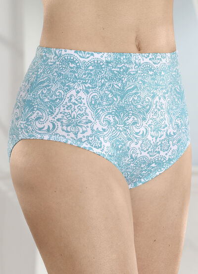 Pak van vier slips met printmotief 