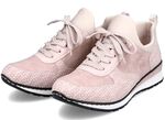 Rieker sneakers met decoratieve vetersluiting 