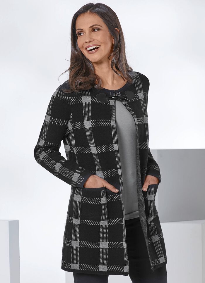 Lang vest van een zeer zachte kwaliteit 