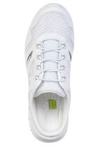 Sportieve damesschoen met uitneembaar voetbed WEISS