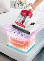 Mijtenstofzuiger &ndash; vernietigt 99,9% van alle mijten, bacteri&euml;n en ziektekiemen 