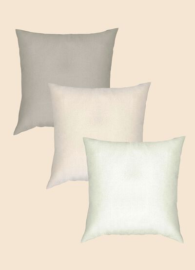 Kussenhoes met visgraatmotief, set van 2 