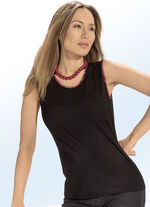 Charmante 2-delige set, met afgeboorde ronde hals 