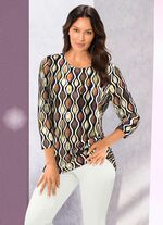 Shirt met 3/4-mouwen 