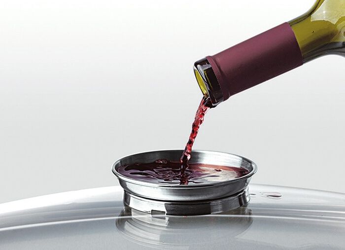 Extra hoge braadpan van gegoten aluminium van King met antiaanbaklaag 