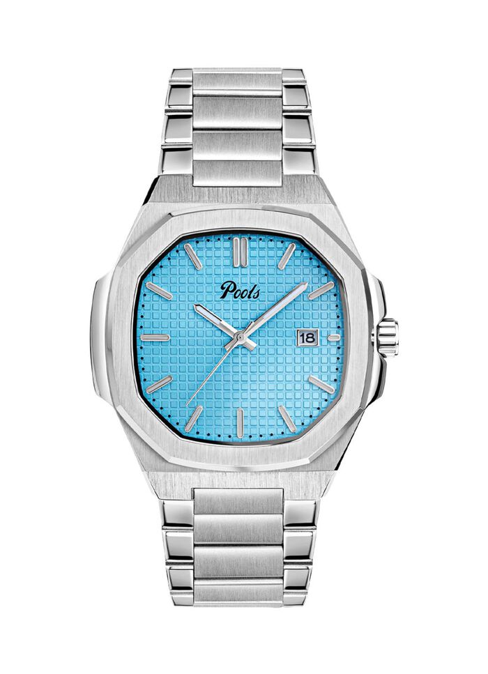 Quartz herenhorloge van roestvrij staal 