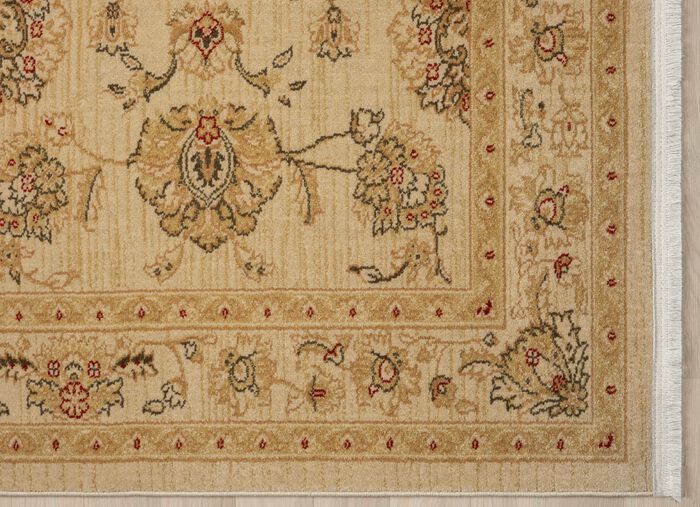 Brug en tapijten met oosterse uitstraling 