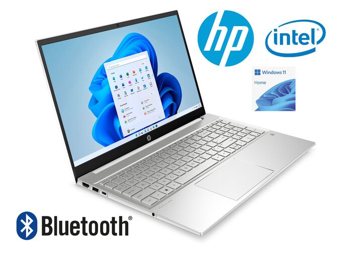HP laptop met een niet-verblindend 15,6-inch (39,6 cm) Full HD-scherm ZILVER