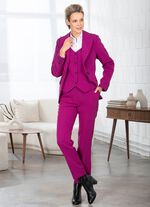 Broekpak in de modieuze kleur fuchsia 