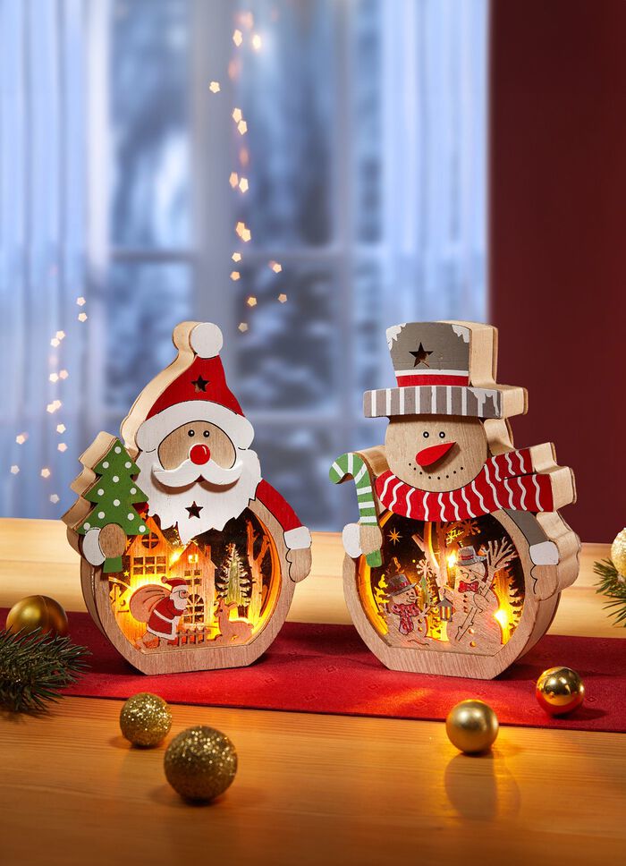 Kerstdecoratie met LED-verlichting 