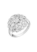 Damesring van fijn witgoud 