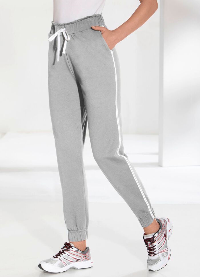 Vrijetijdsbroek van &ldquo;Plantier&rdquo; in 3 kleuren GRIJS