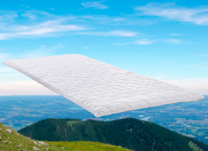 Comfortschuimtopper van ventilator 