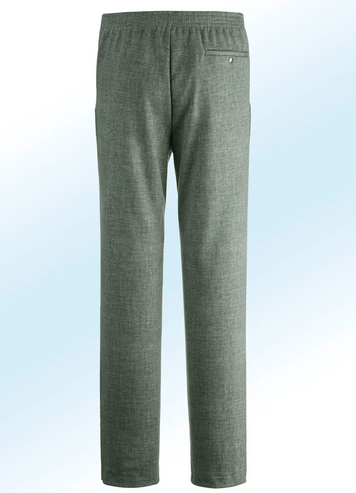 Broek "Klaus Models" in 3 kleuren OLIJFGROEN