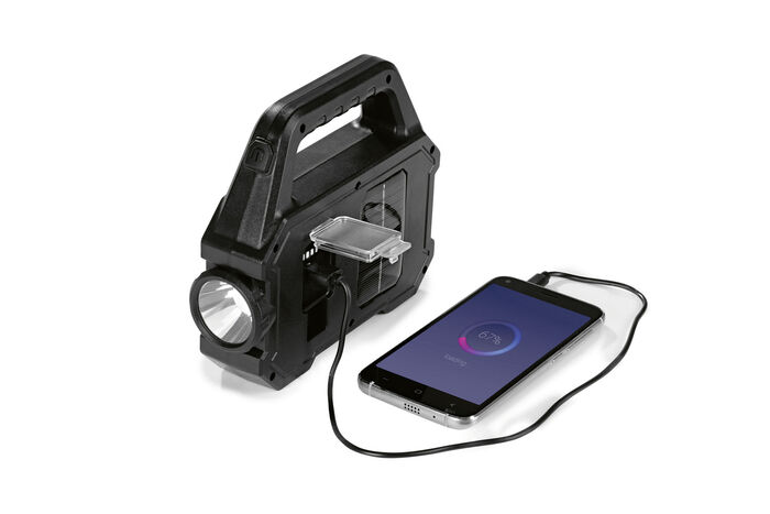 Werklamp op zonne-energie van EASYmaxx