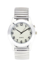 Horloge met stretchband 