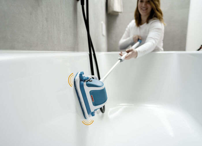 Accu-schrobmachine Multi Scrubber van Livington 