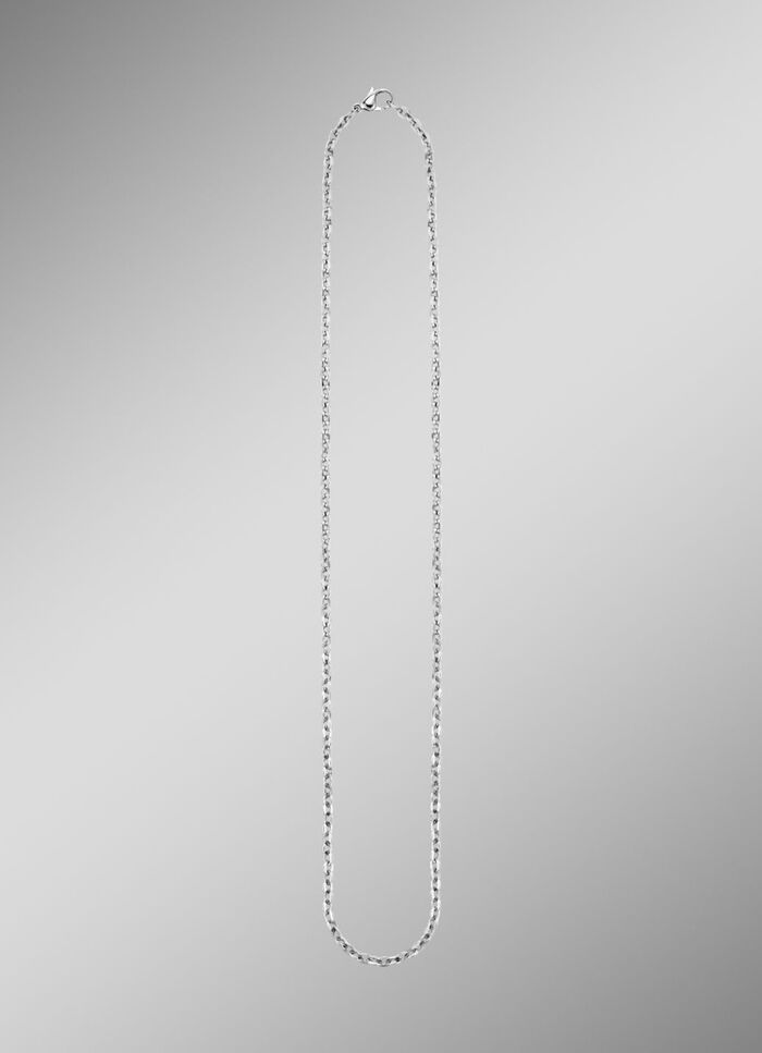 RVS ankerketting met karabijnhaak 