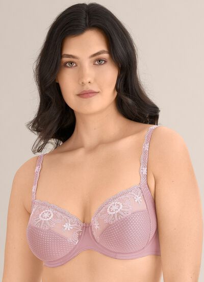 Felina Conturelle beugelbeha met tule borduurkant 