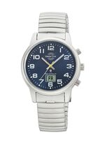 Master Time radiogestuurd dameshorloge met roestvrijstalen trekkoord 