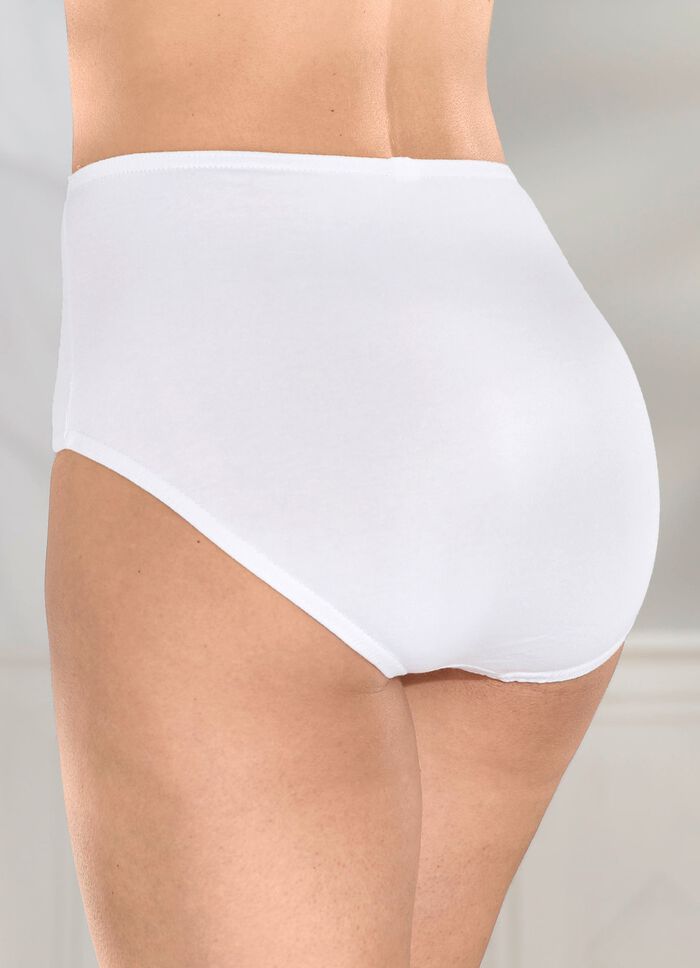 Pak van vijf slips met elastische kantafwerking 