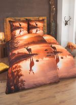 Sfeervolle bedlinnenset in microvezelkwaliteit 